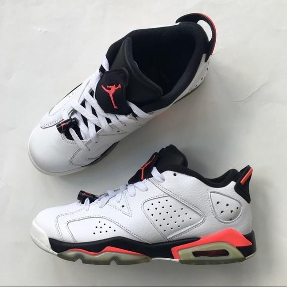 SOLD! Nike Air Jordan 6 Retro Low White Infrared Jordans - Picture 14 of 14